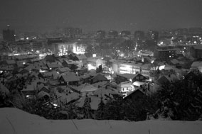 Valjevo by night