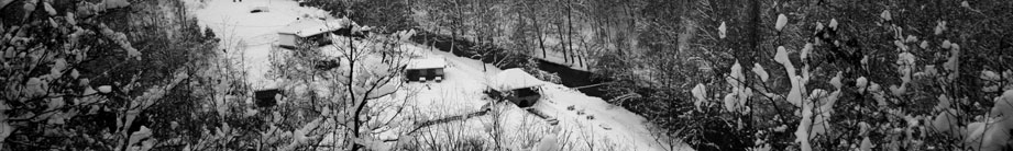 Ekološko domaćinstvo pod snegom, Gradac, Valjevo